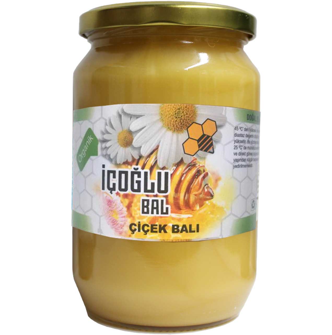 ham bal_kavanoz Organik Ham Bal 1 KG - Görsel 1